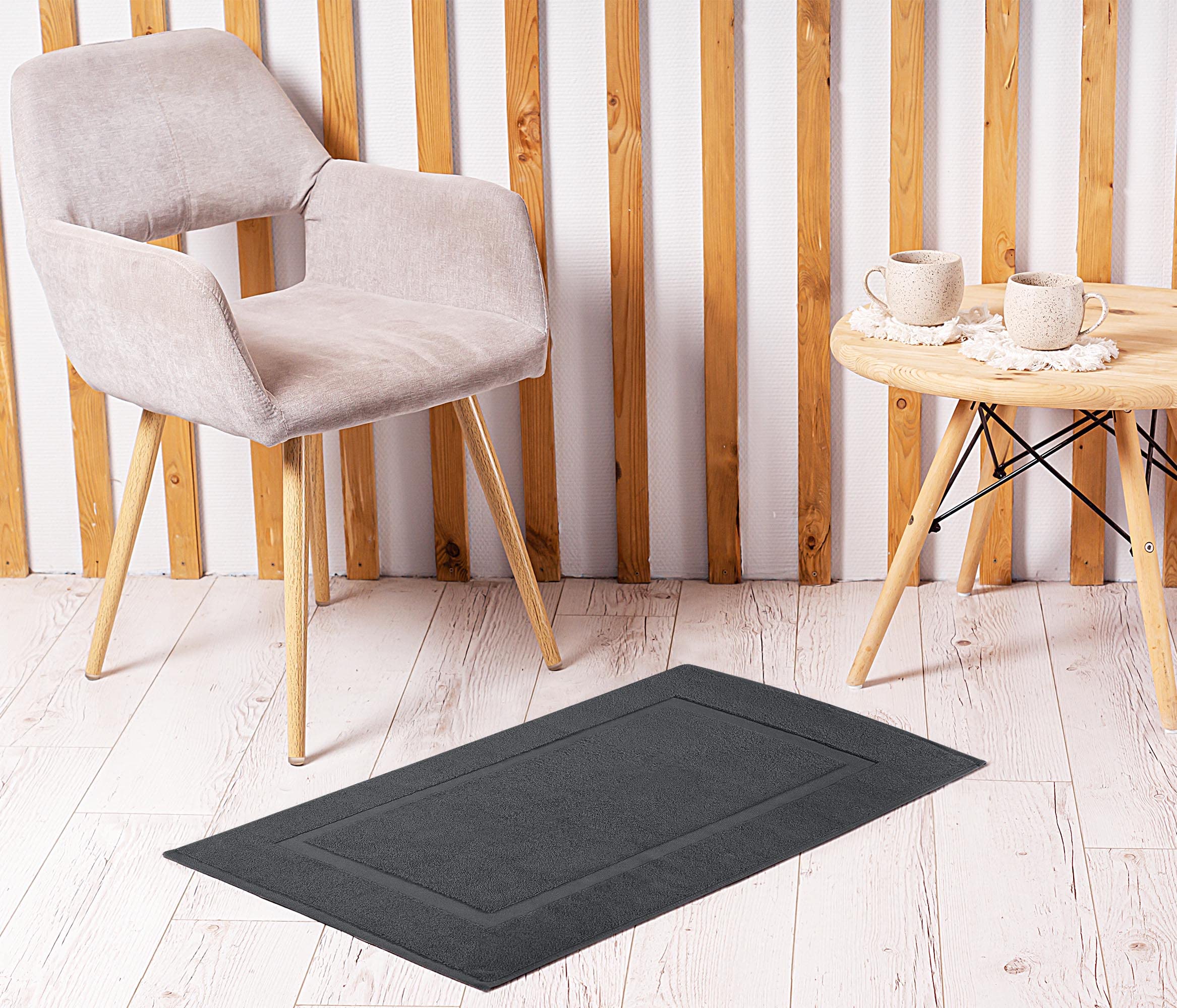 Amazon.co.jp: Utopia Towelsコットンバスマット、21x34インチ、2